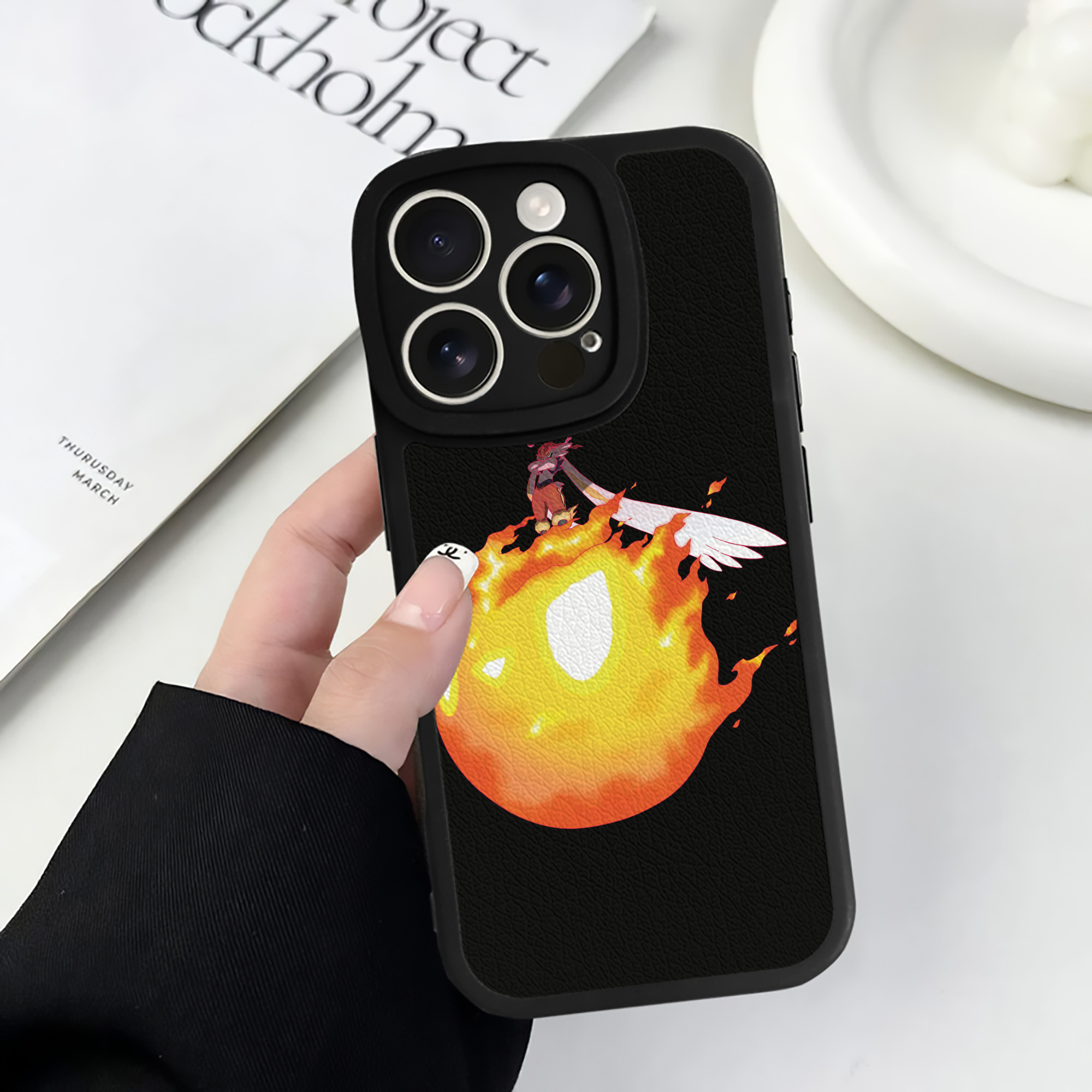 （画像用） ポケットモンスター Pokémon 【iPhone 16シリーズ対応】シリコンスマホケース（レザー調） 材質：シリコン